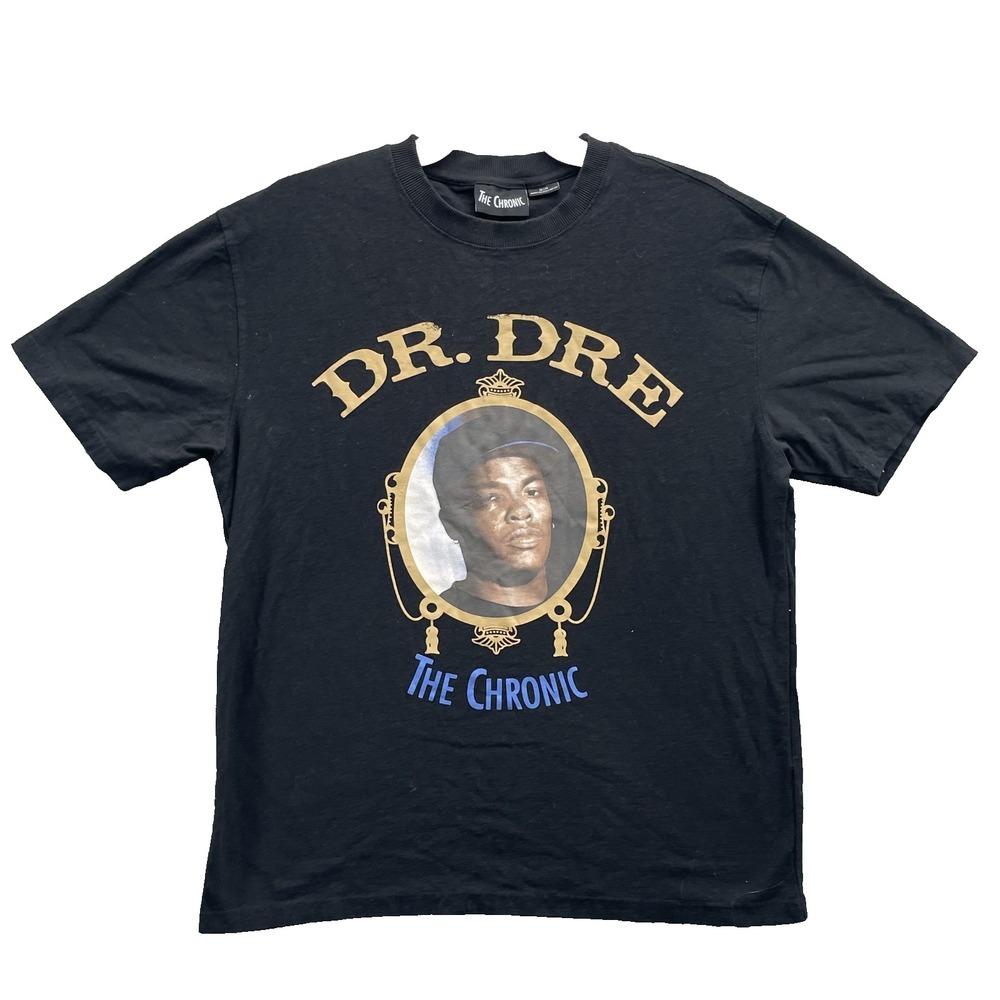 Dr. Dre The Chronic T-Shirt Medium Rapper Hip Hop 90's Streetwear Band Tee Y2k